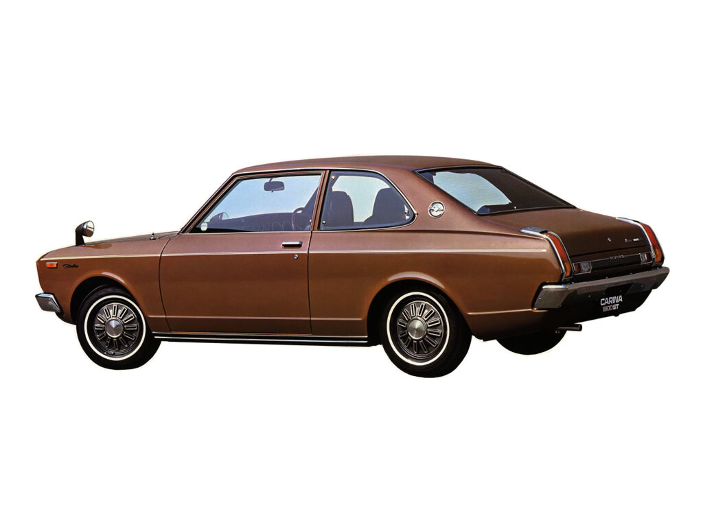 Toyota Carina (RA11, RA13, TA10, TA12) 1 поколение, 2-й рестайлинг, купе (01.1974 - 09.1975)